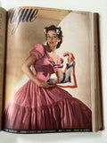 Vogue magazines bound, six issues April to June 1940