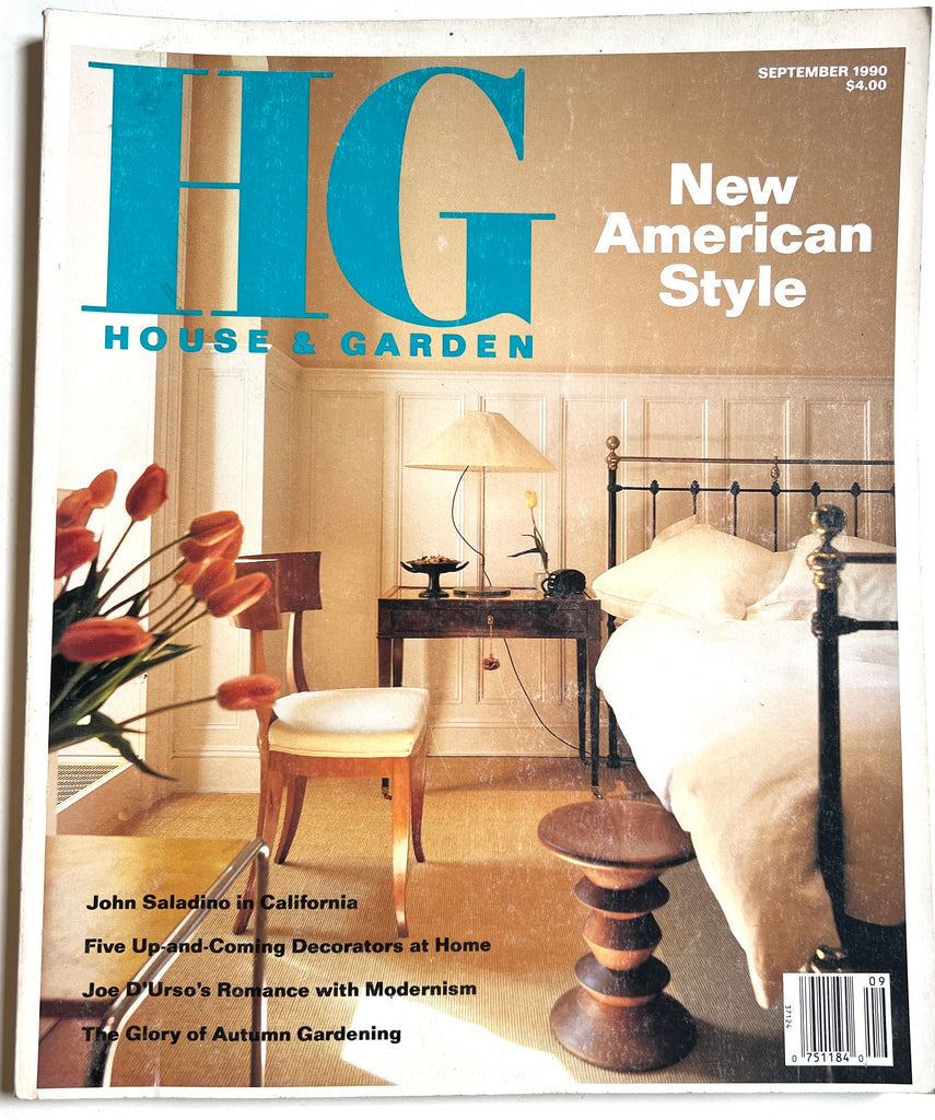 House & Garden magazine September 1990