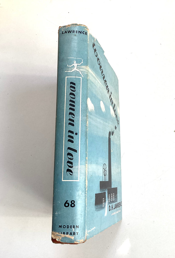 Women in Love by D. H. Lawrence  (E. McKnight Kauffer dust jacket)