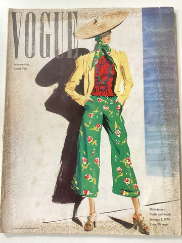 Vogue magazine January 1, 1938