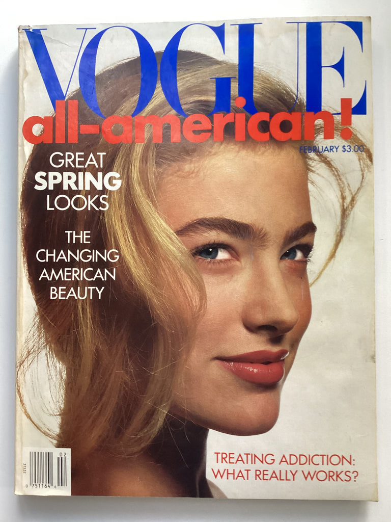 Vogue magazine February 1990 irving penn
