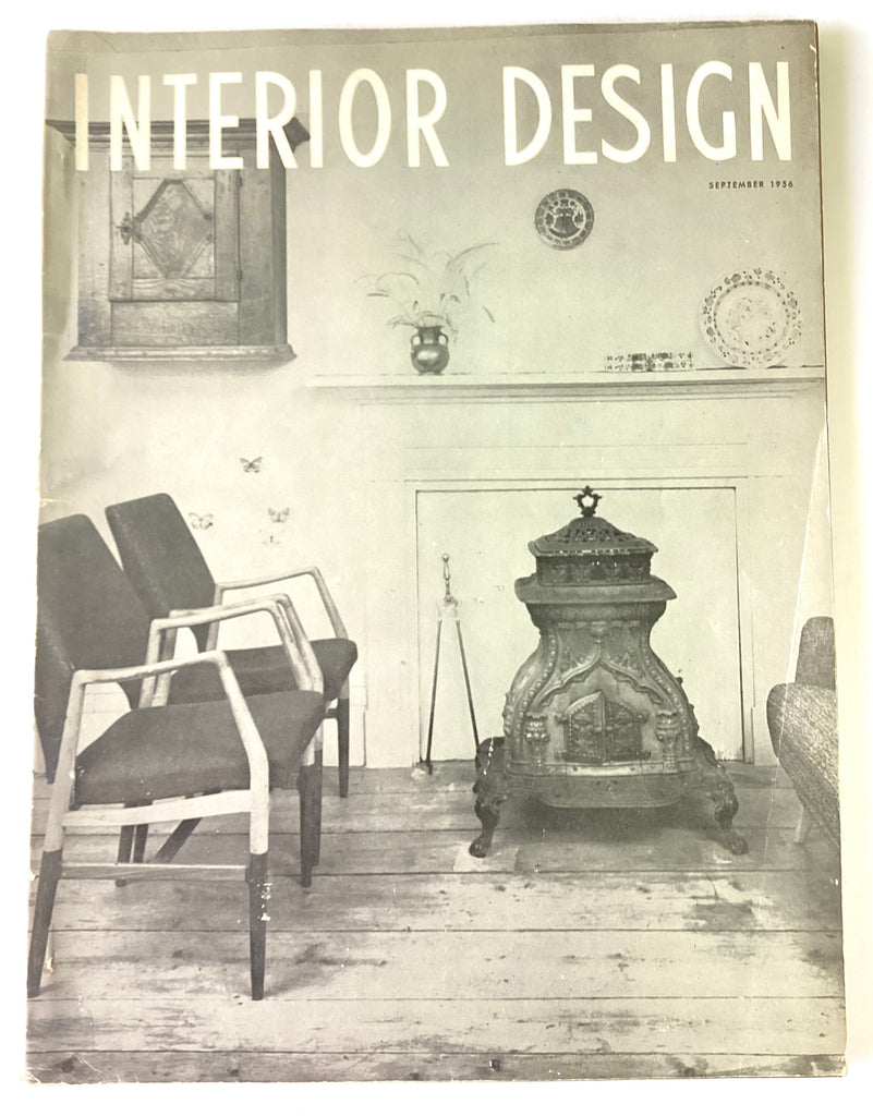 Interior Design magazine September 1956