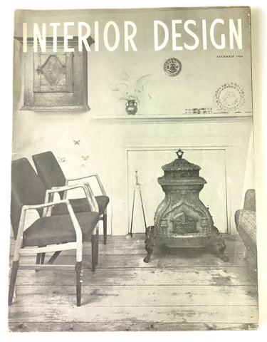 Interior Design magazine September 1956