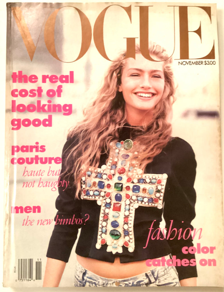 Vogue Magazine November 1988
