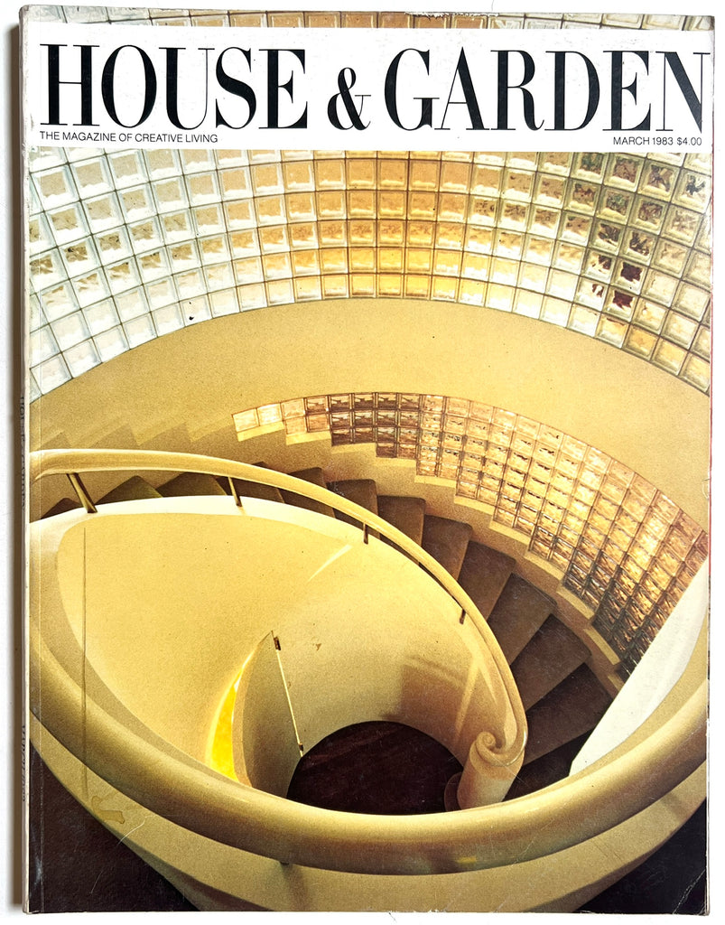 House & Garden magazine March 1983