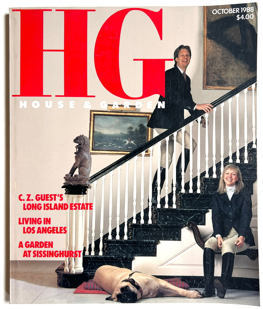House & Garden magazine October 1988