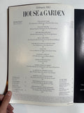 House & Garden magazine February 1983