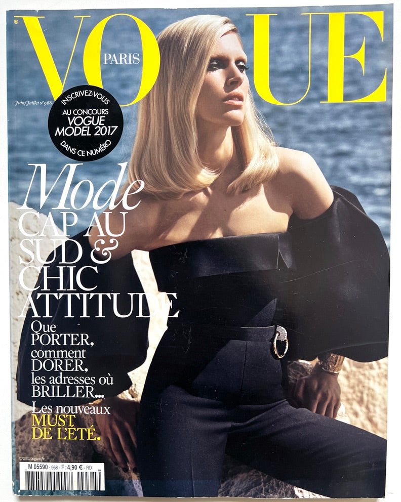 Vogue Paris Juin / Juillet 2016