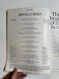 House & Garden magazine June 1985