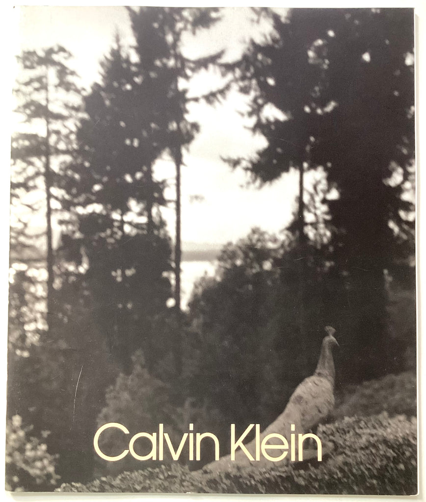Calvin Klein Brochure bruce weber elaine irwin fw1990