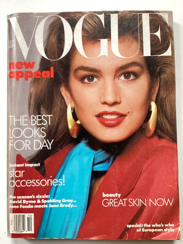 Vogue Magazine October 1986
