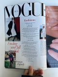 Vogue magazine August 1998