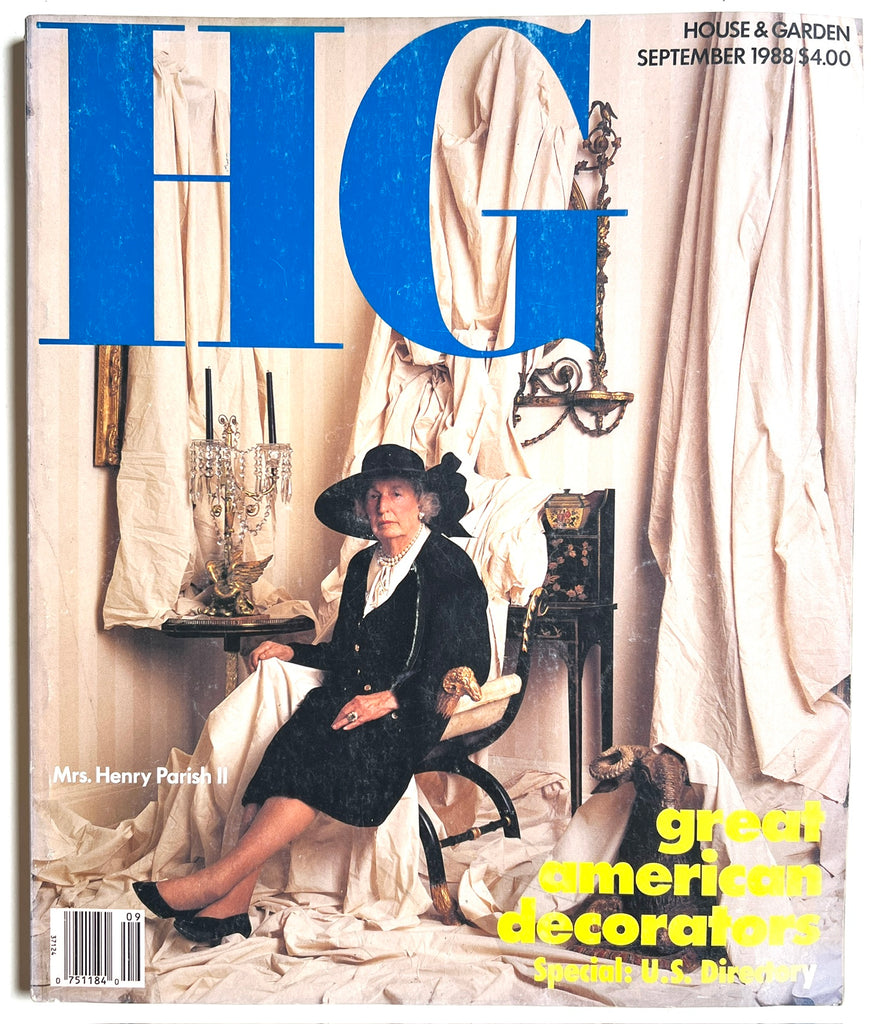 House & Garden magazine September 1988