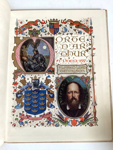 Morte d'Arthur : A Poem by Alfred Lord Tennyson – High