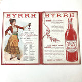 Byrrh menu binder