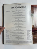 House & Garden magazine December 1984