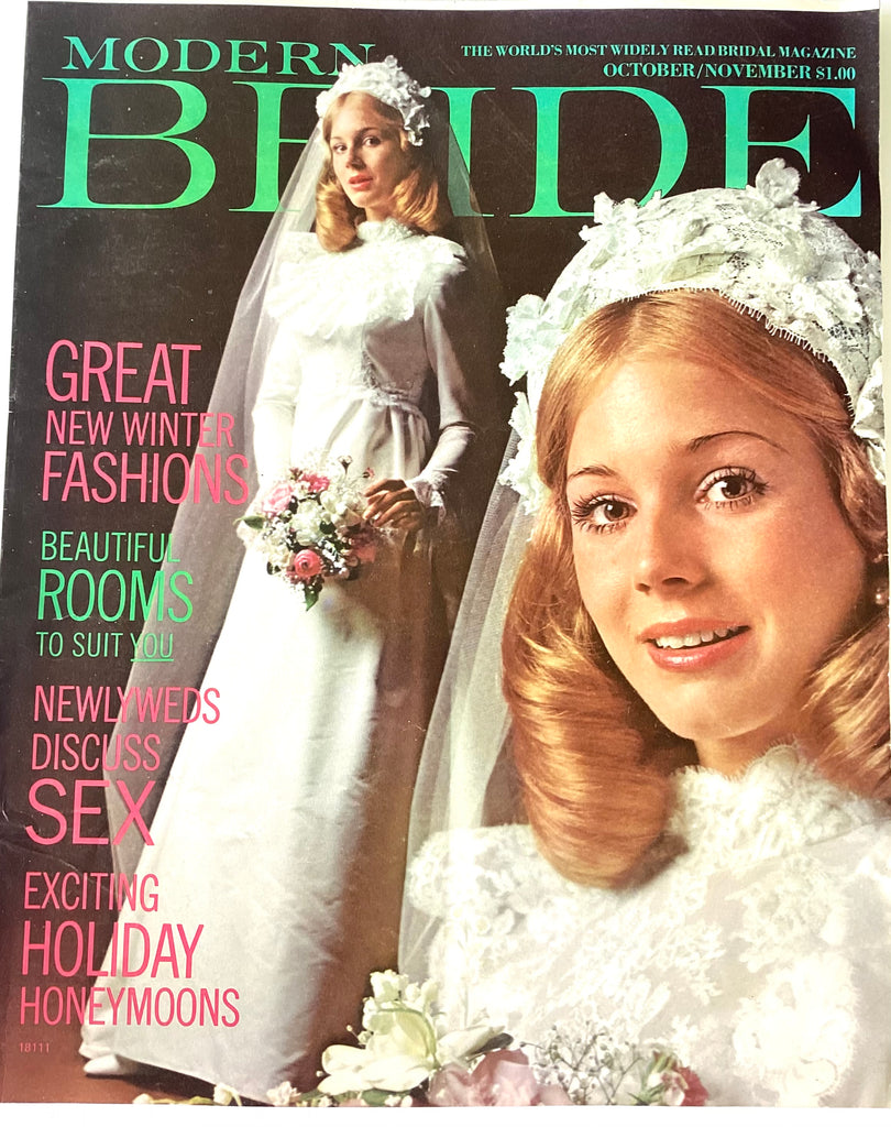 Modern Bride magazine October/ November 1972