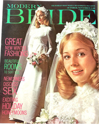 Modern Bride magazine October/ November 1972
