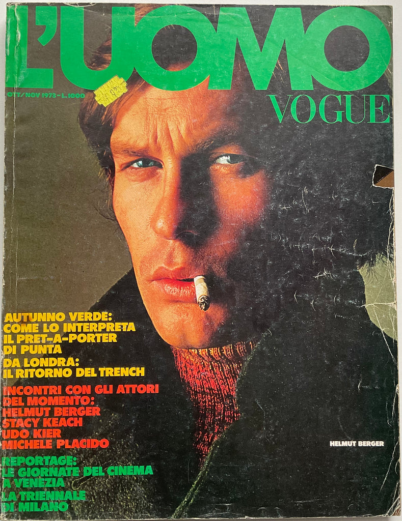 L’Uomo Vogue 1973 Helmut Berger