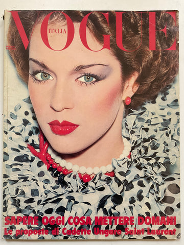 Vogue Italia 1975 Saint Laurent