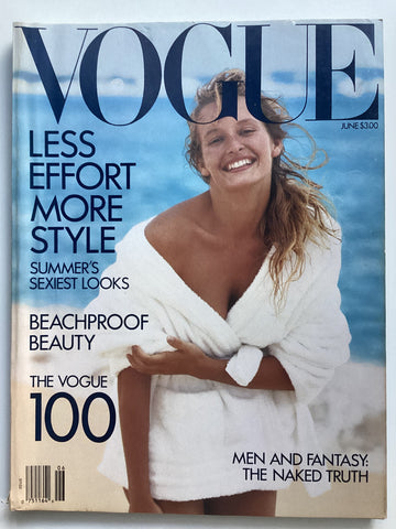 Vogue magazine June 1989 bruce weber peter lindbergh