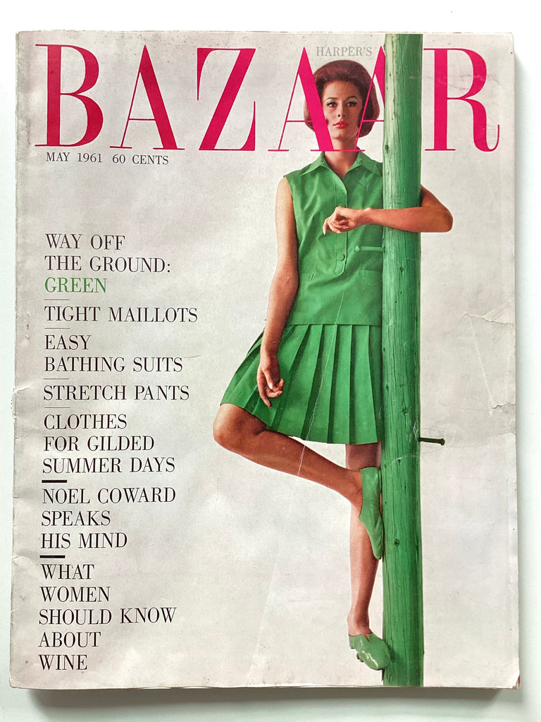 Harper's Bazaar May 1961 noel coward