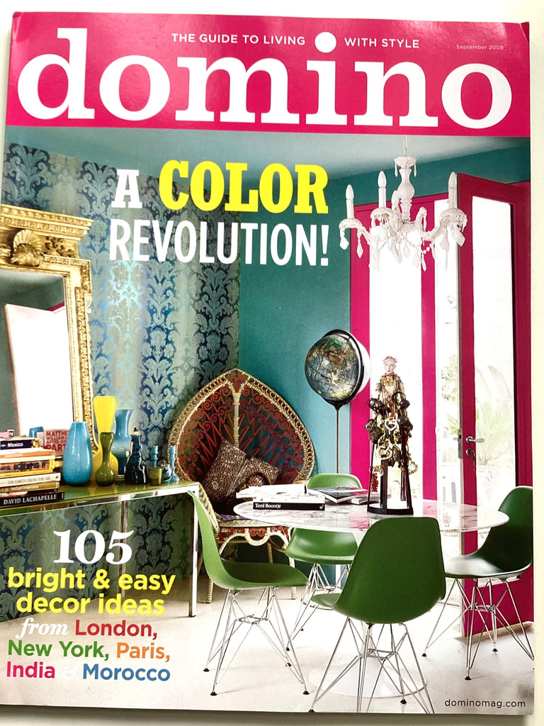 Domino magazine September 2008