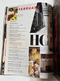 House & Garden magazine February 1991