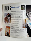 House & Garden magazine February 1990