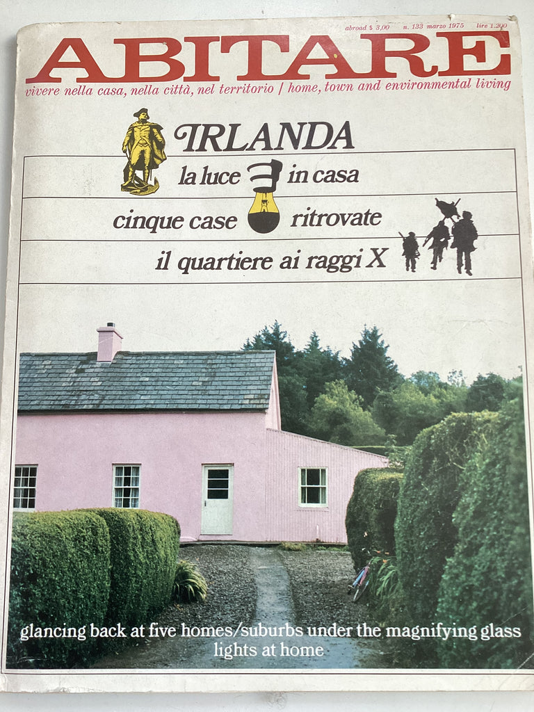 Abitare magazine  Marzo 1975