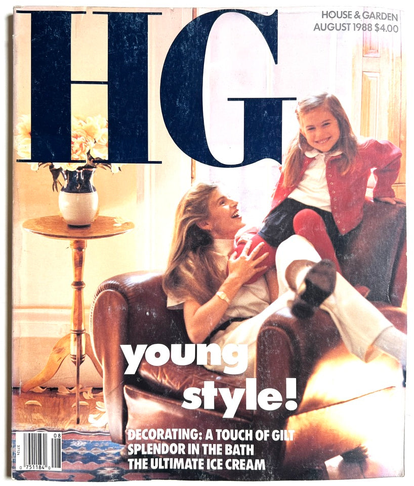 House & Garden magazine August 1988