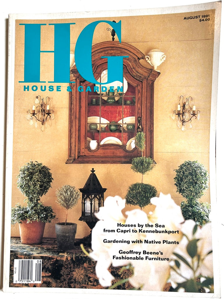House & Garden magazine August 1991