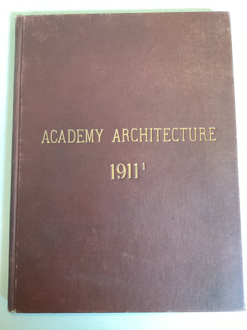 Academy Architecture 1911