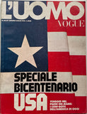 L’Uomo Vogue 1976 Special Bicentennial Edition USA