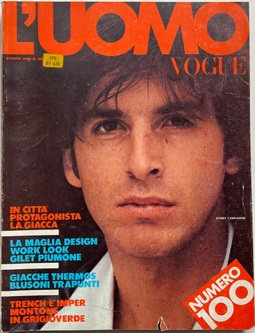 L’Uomo Vogue 1980 Bobby Carradine