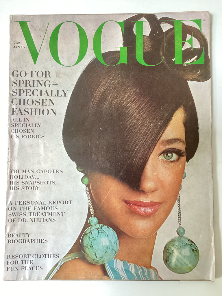 Vogue magazine January 15th, 1966