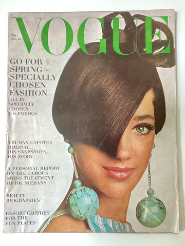 Vogue magazine January 15th, 1966