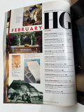 House & Garden magazine February 1991