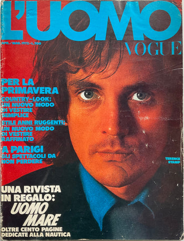 L’Uomo Vogue 1971 Terence Stamp
