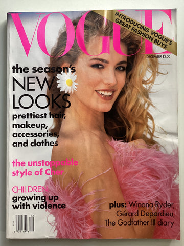 Vogue magazine December 1990