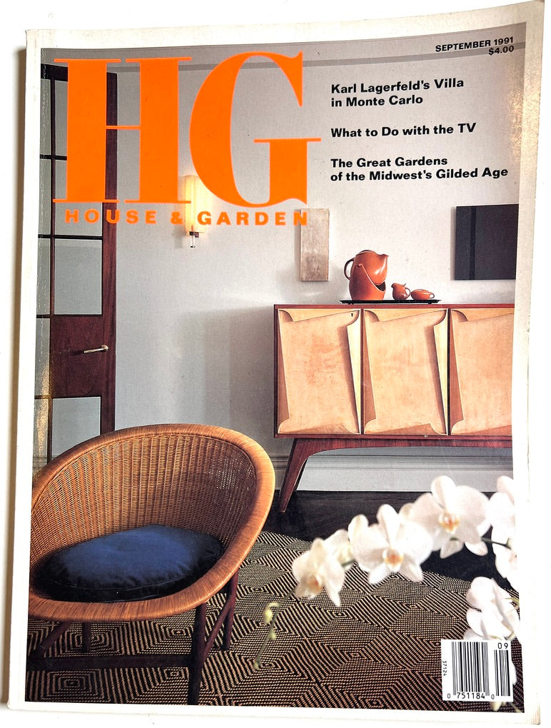 House & Garden magazine September 1991