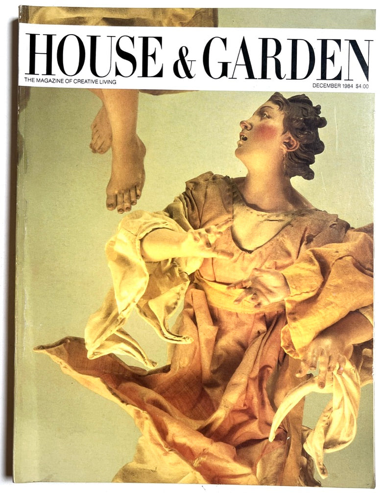 House & Garden magazine December 1984