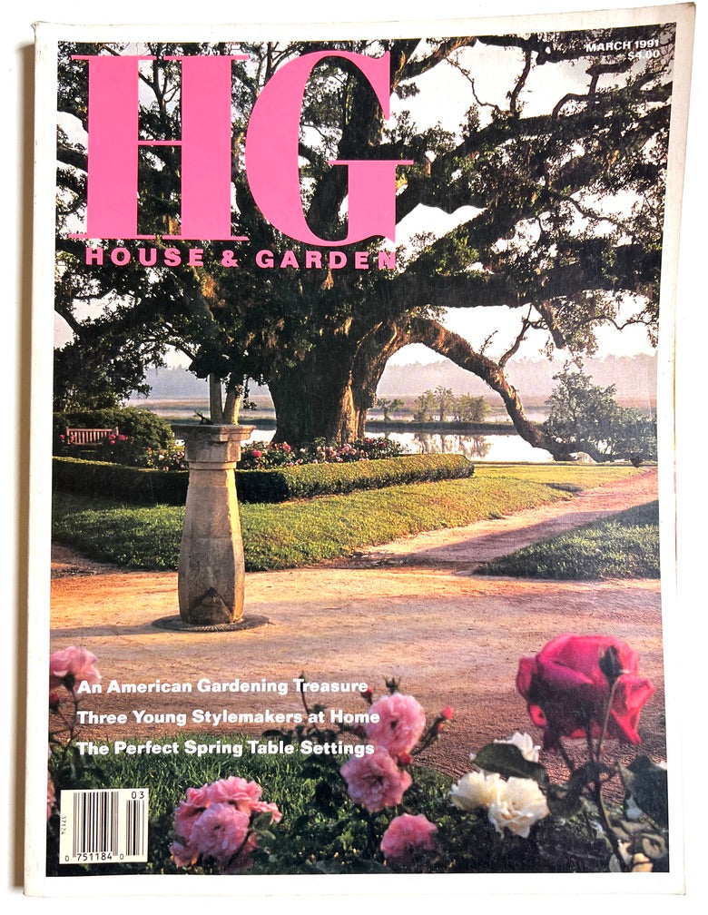House & Garden magazine March 1991
