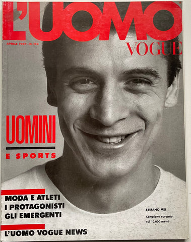 L’Uomo Vogue 1987 Stefano Mei