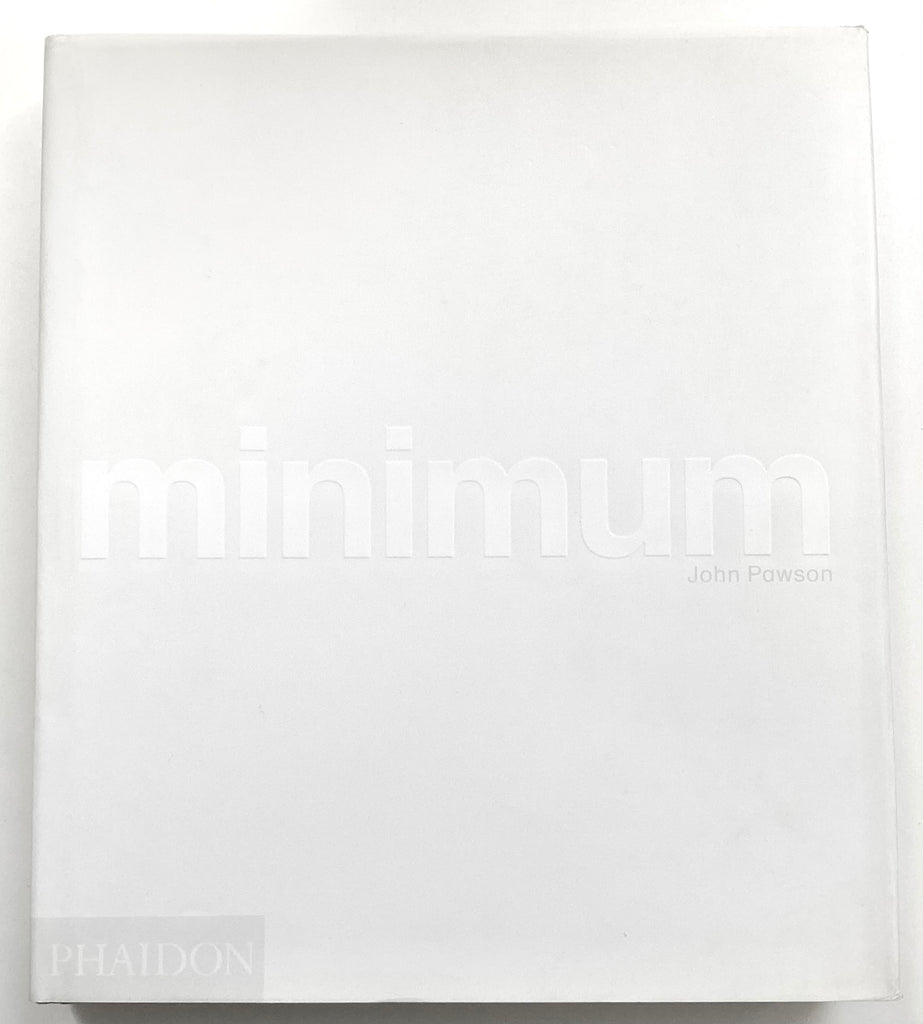 Minimum by John Pawson [signed large edition]