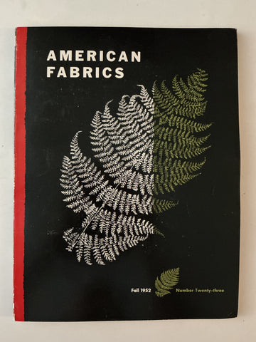 American Fabrics Number Twenty-Three Fall 1952