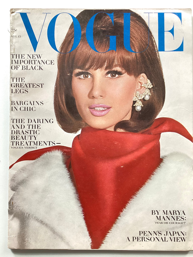 Vogue magazine August 15, 1964