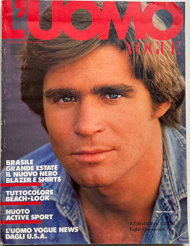 L’Uomo Vogue 1982 Treat Williams