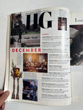 House & Garden magazine December 1991