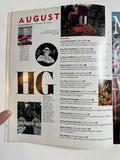 House & Garden magazine August 1990